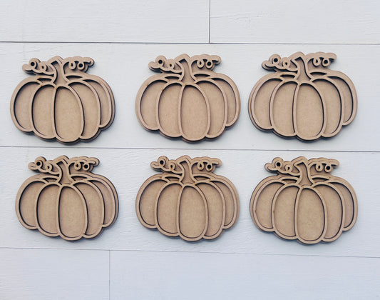 Layered Pumpkin Banner