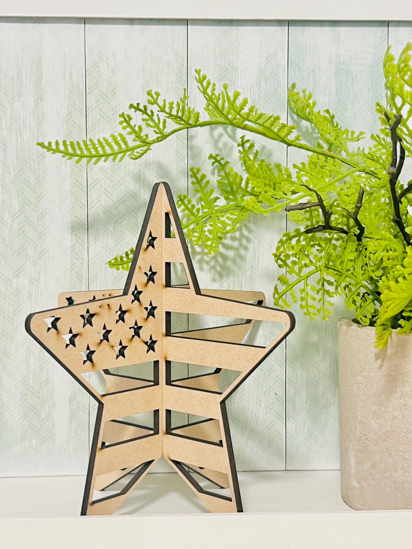 3D Patriotic Star Set DIY KIT