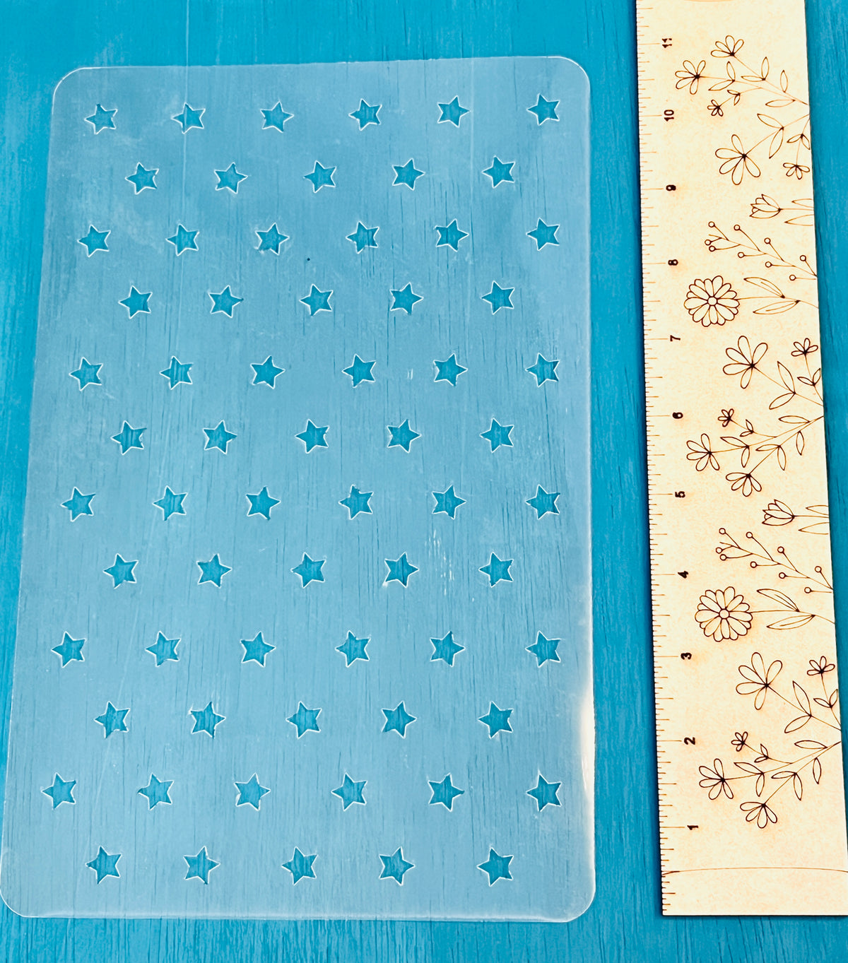 Star Pattern Stencil