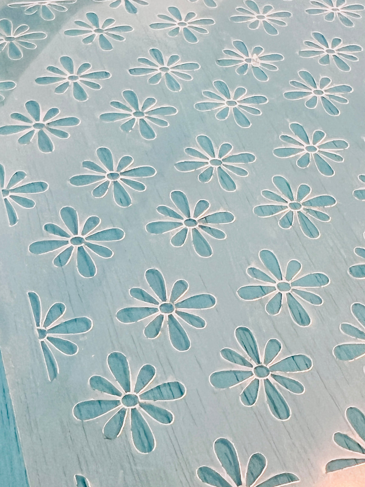 Daisy Flower Stencil