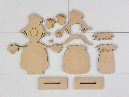 Mini Scarecrow Shelf Sitter