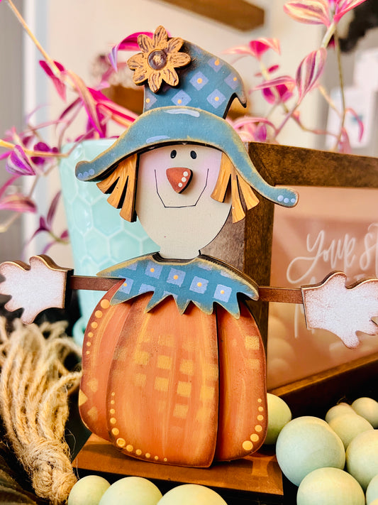 Mini Scarecrow Shelf Sitter