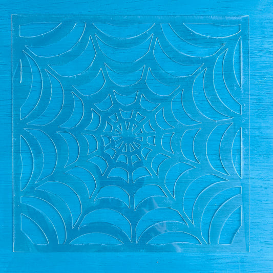 Spider Web Stencil