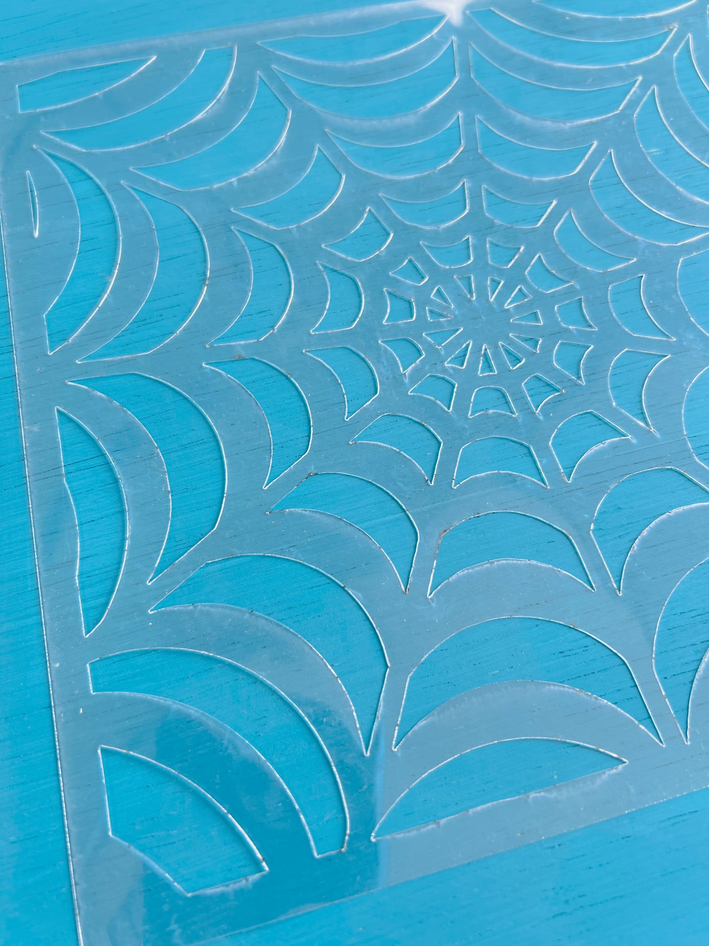 Spider Web Stencil