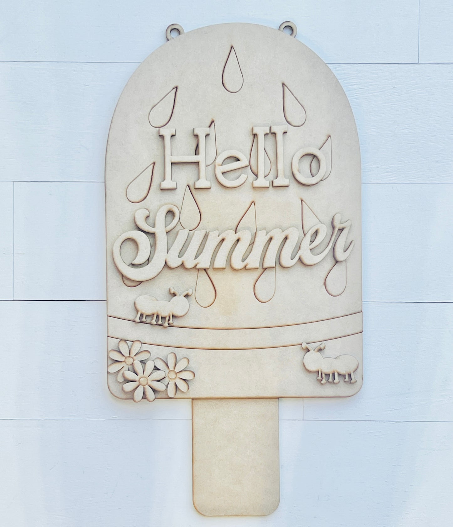 Hello Summer Watermelon/Ants Door Hanger DIY KIT