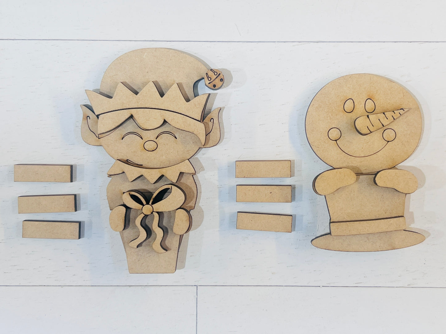 Elf & Snowman Hugger Interchangeable Set