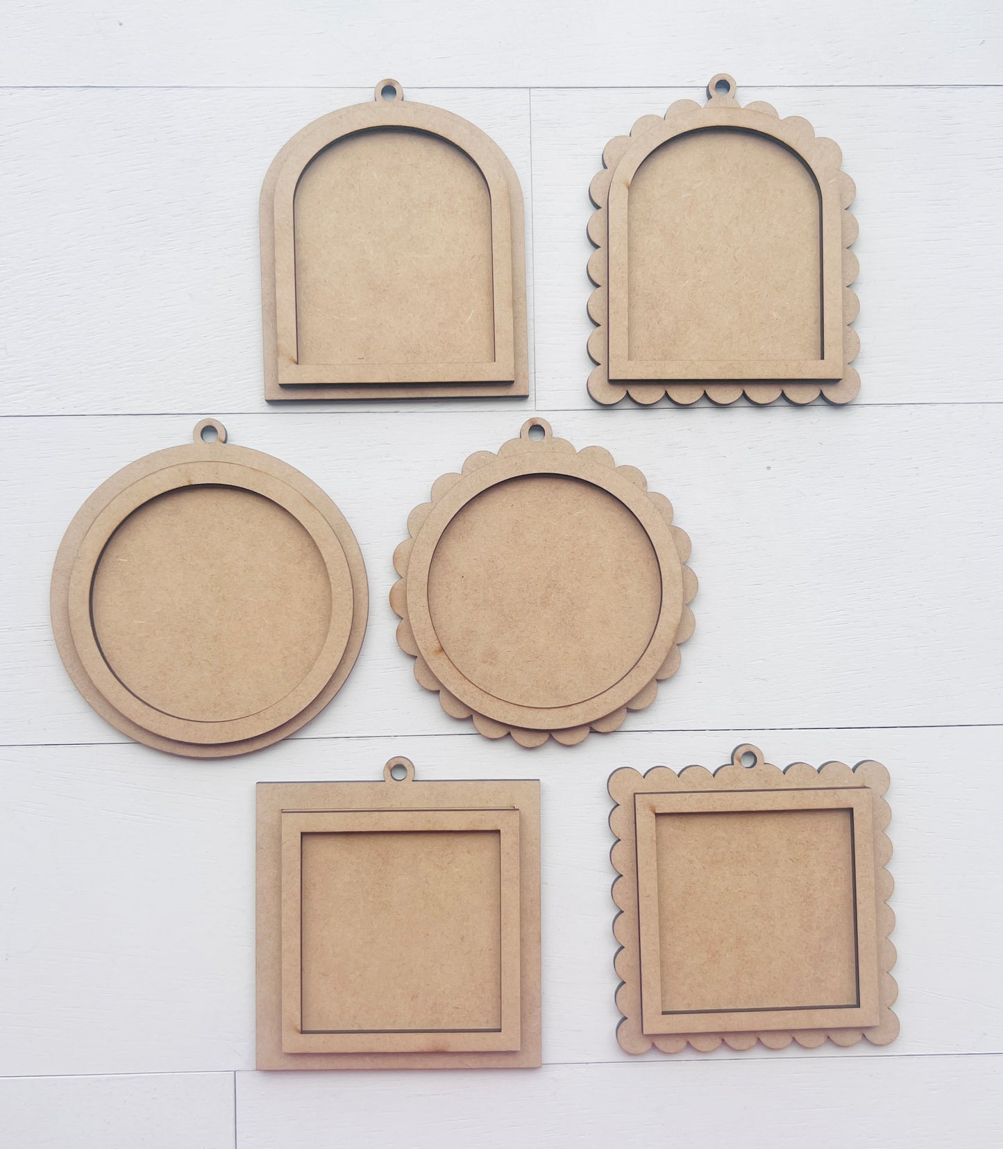 Simple Framed Ornaments (Includes Digital Download)