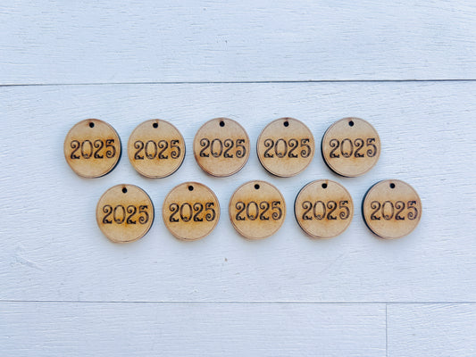 Yearly Ornament Tags