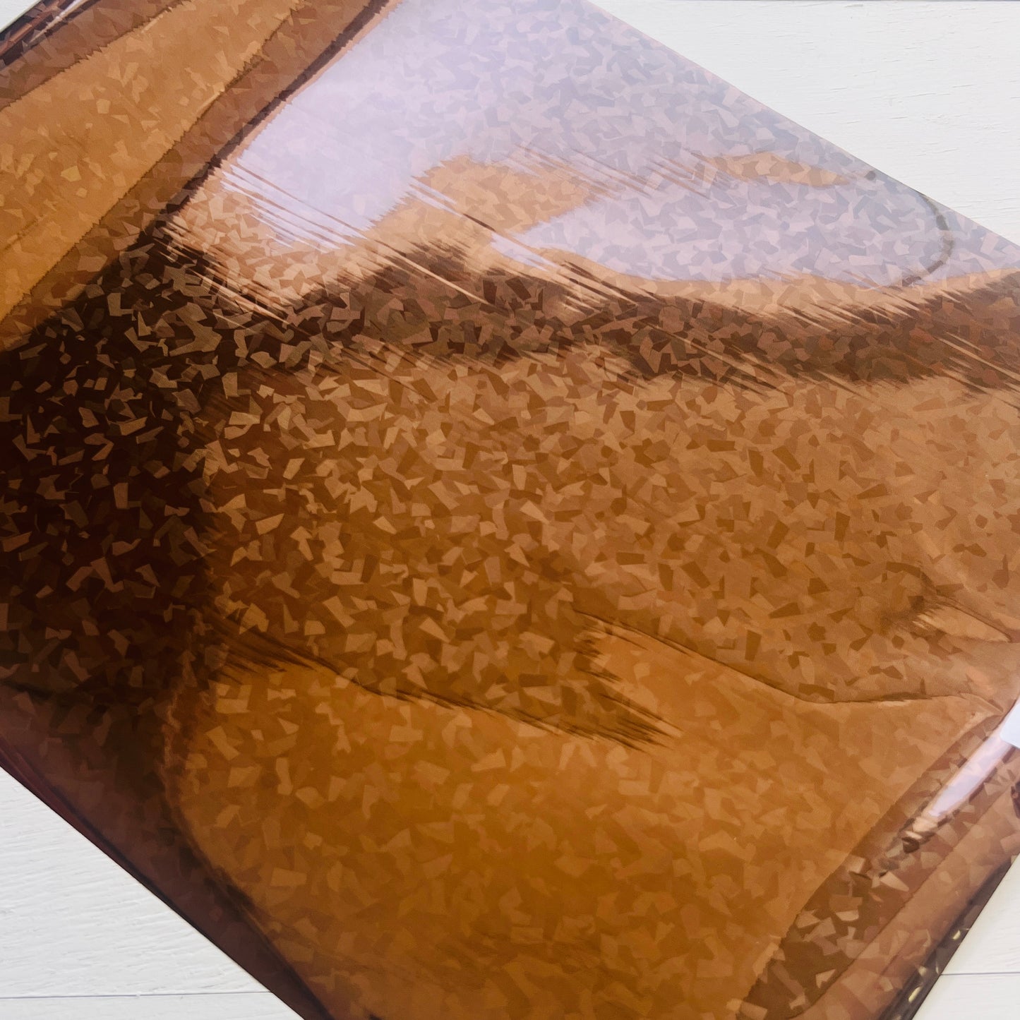 Chocolate Cracked Ice Foil