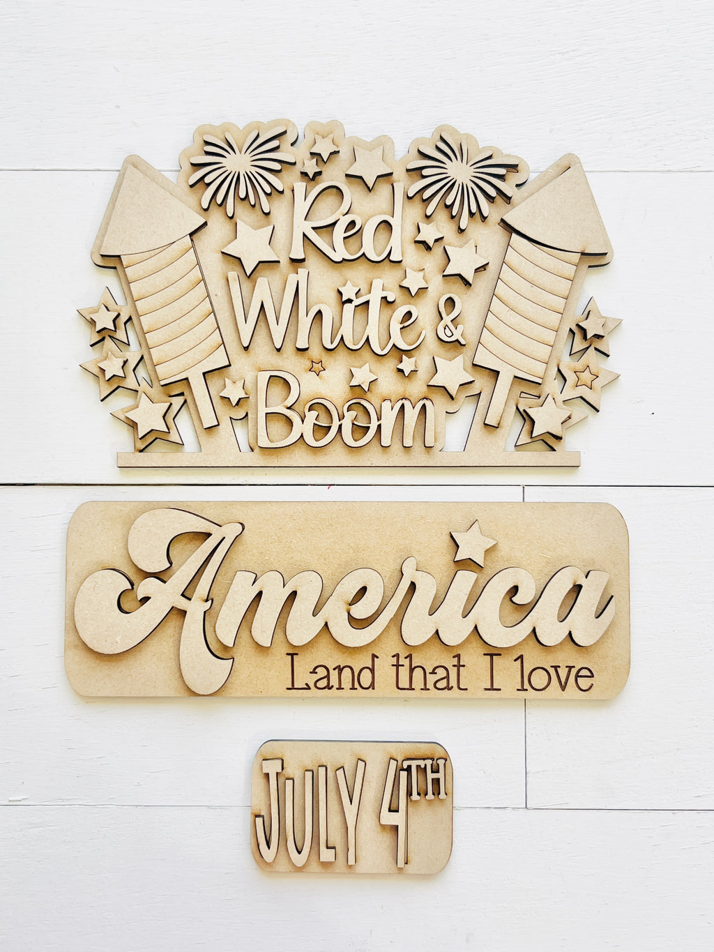 Red, White, and Boom Interchangeable for Truck DIY Kit - 432