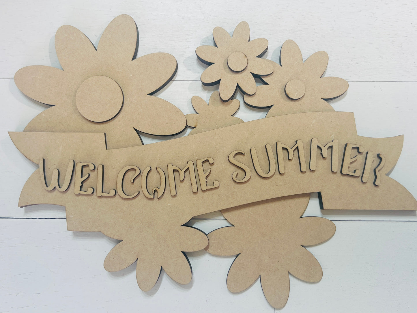 Welcome Summer Daisies Hanger DIY KIT