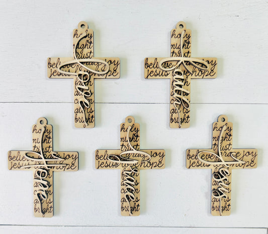 Religious Layered Crosses