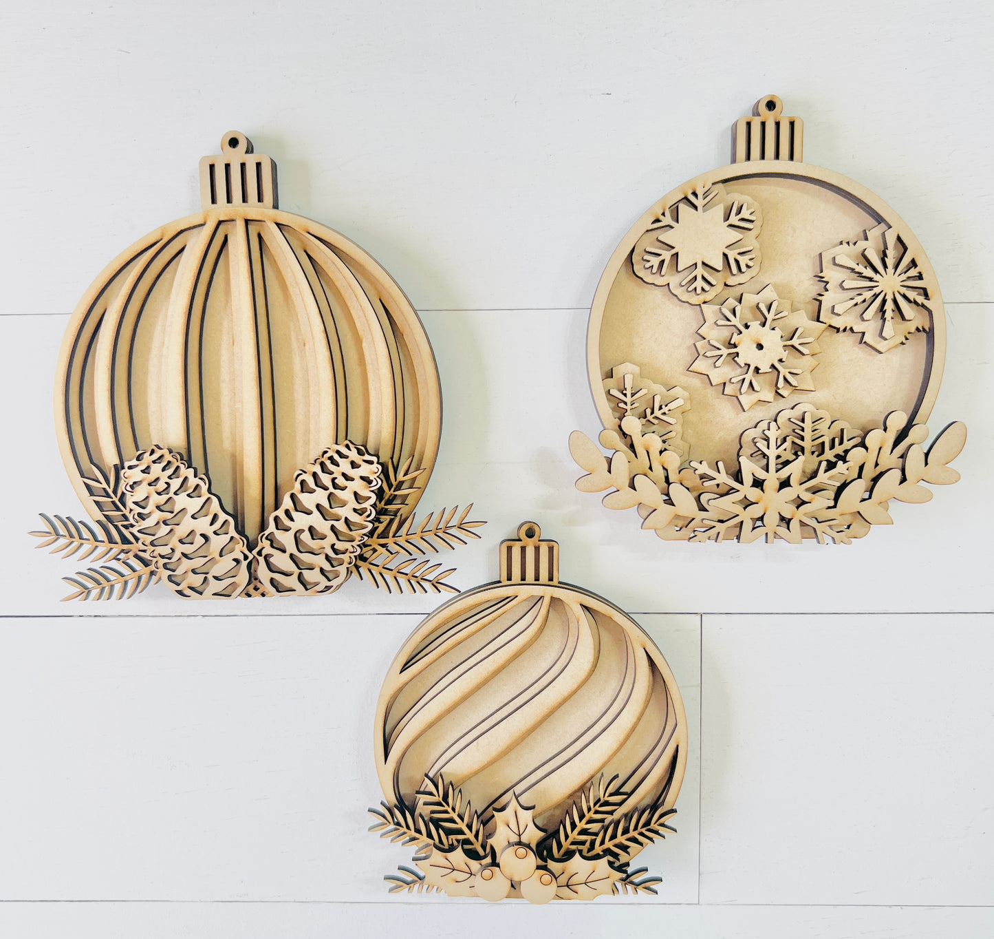 Ornament Shelf Sitters DIY KIT