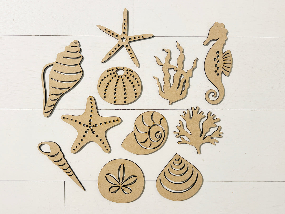 Mini Seashell Bundle DIY KIT - 461