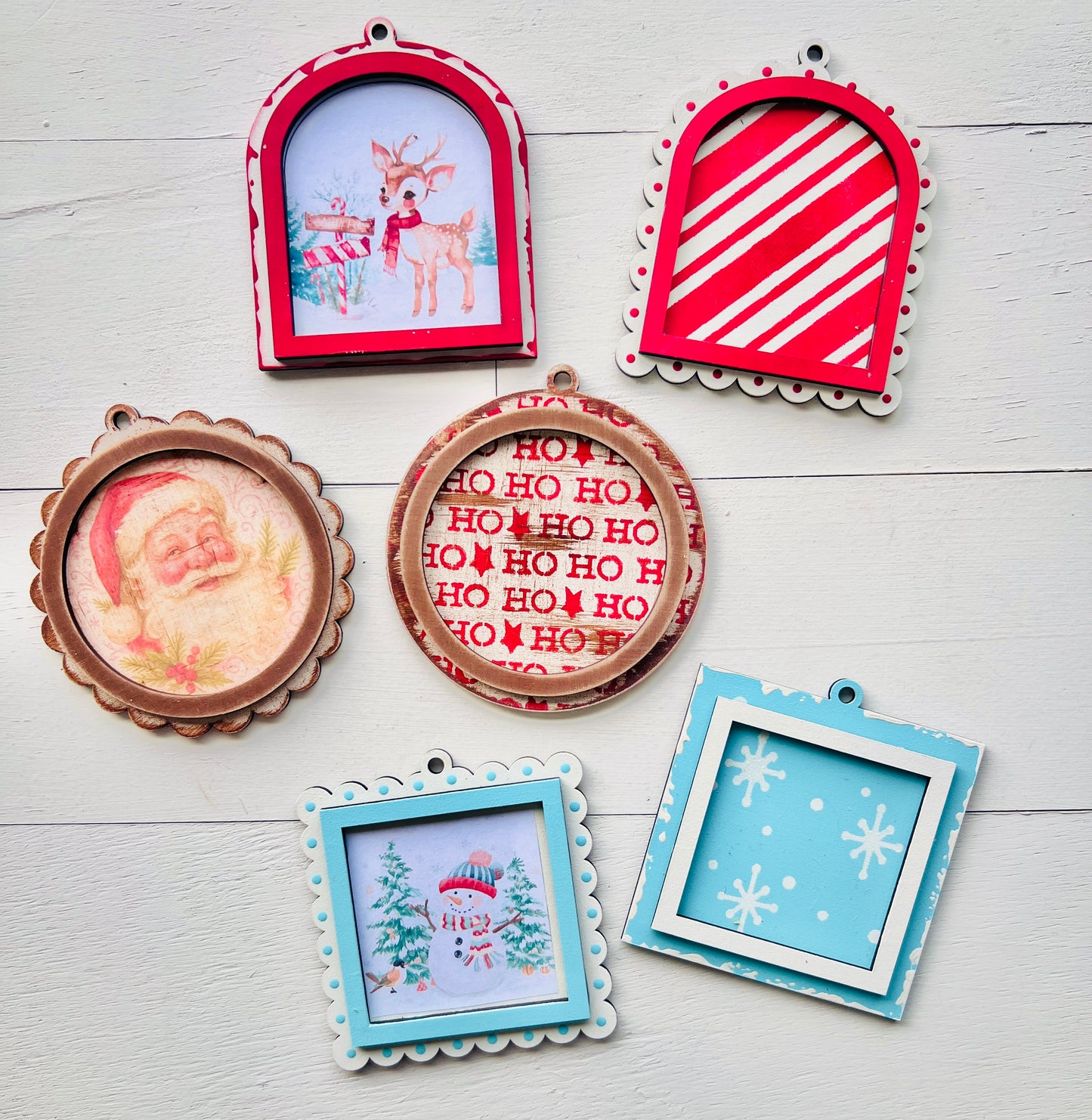 Simple Framed Ornaments (Includes Digital Download)