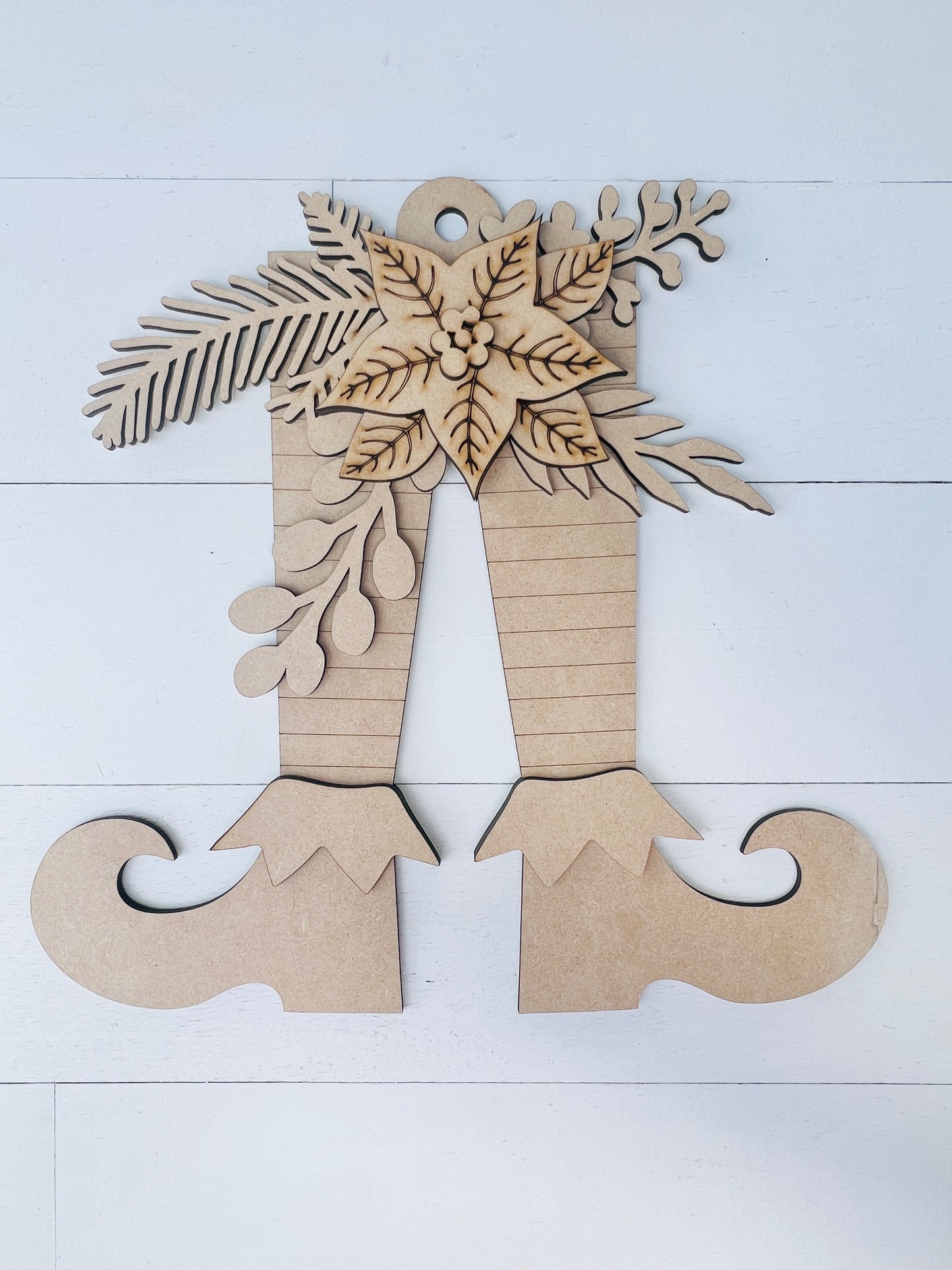 Elf Feet Ornament DIY KIT