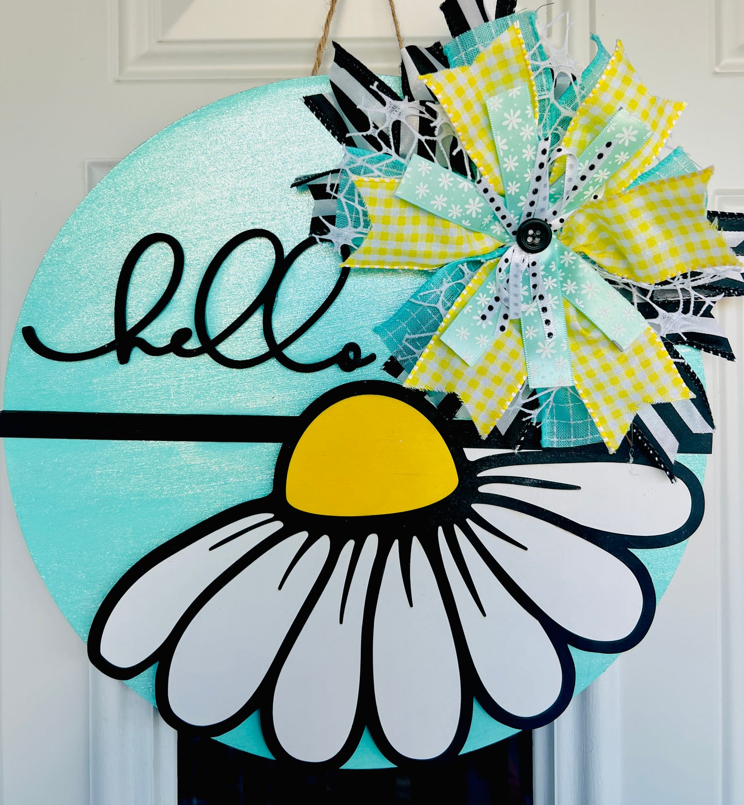 Hello Daisy Door Hanger DIY KIT