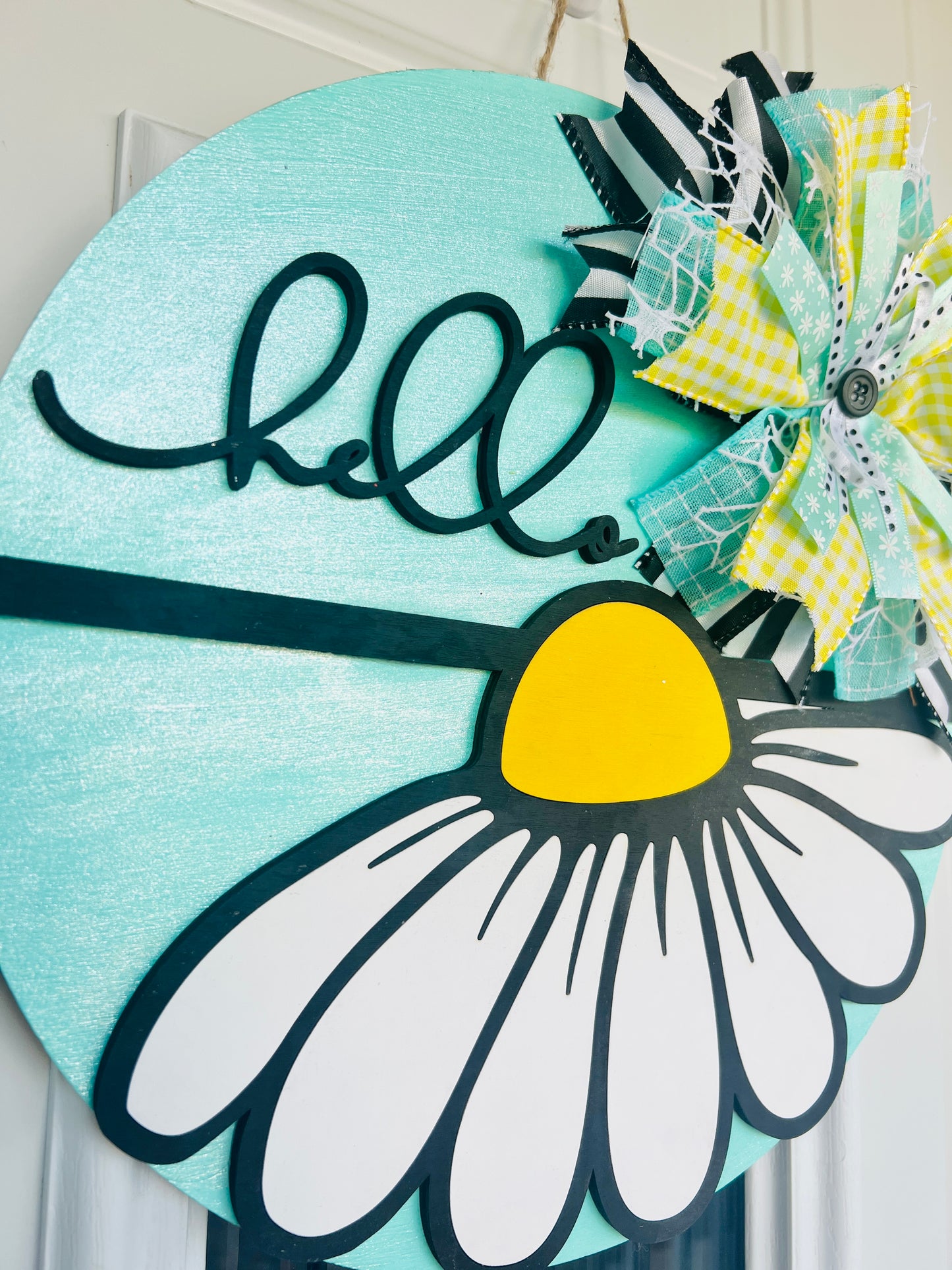 Hello Daisy Door Hanger DIY KIT