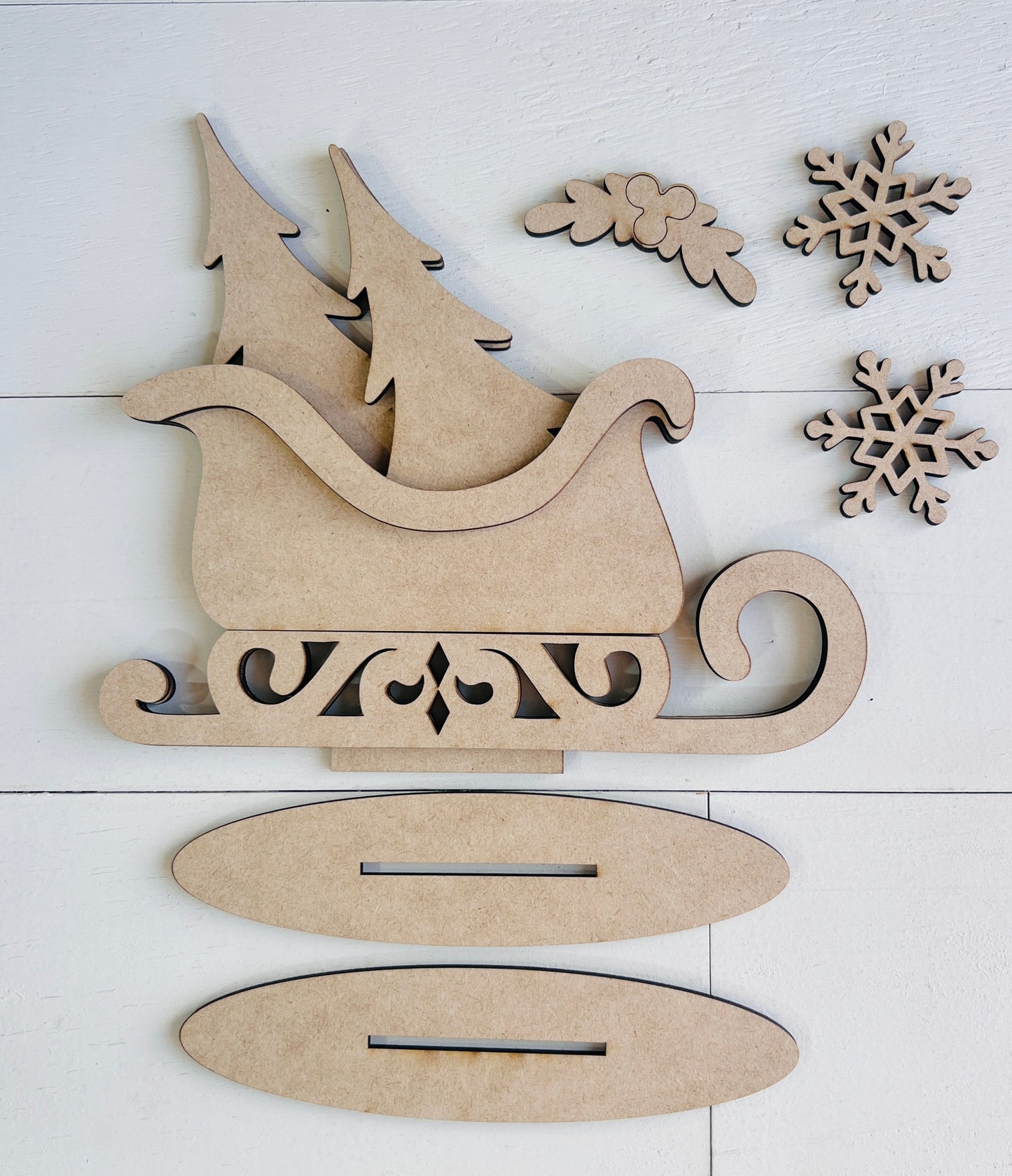 Christmas Tree Sleigh