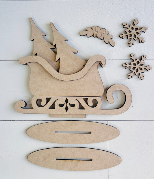 Christmas Tree Sleigh