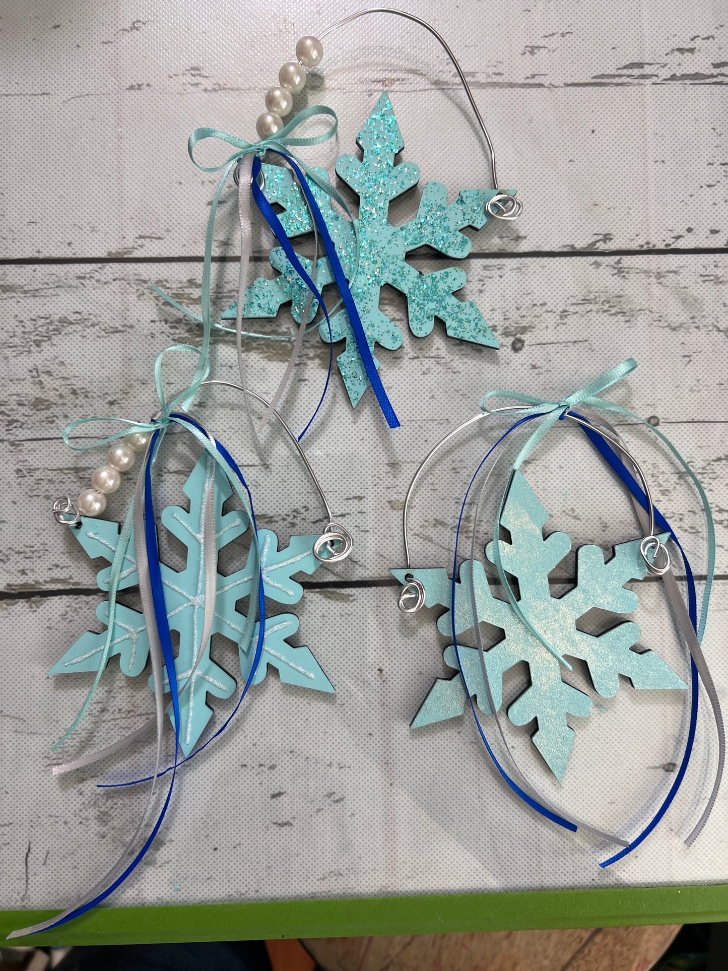 Snowman and Snowflake Garland DIY Kit
