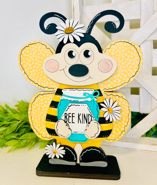 Bee Kind Honey Bee Shelf Sitter