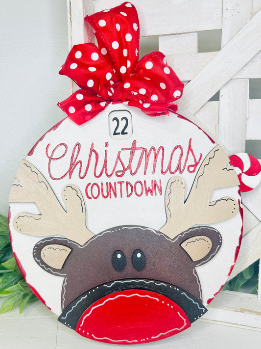 Reindeer Christmas Countdown