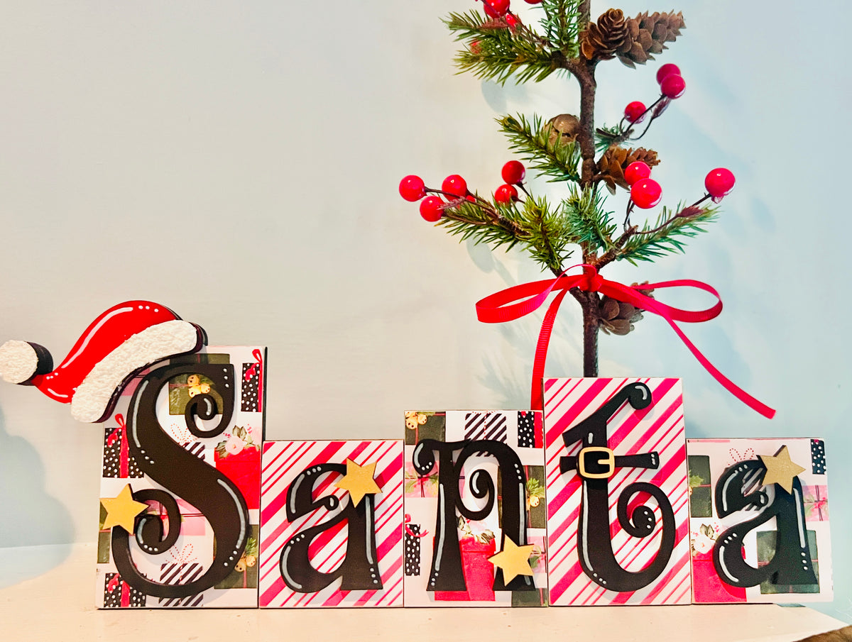 Santa Letters Shelf Sitter DIY KIT