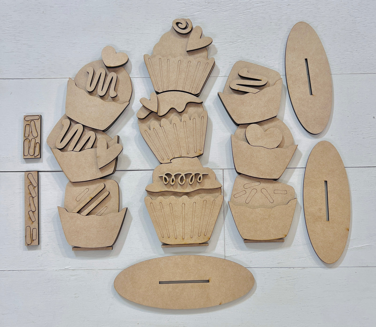 Cupcake Candy Towers