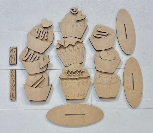 Cupcake Candy Towers