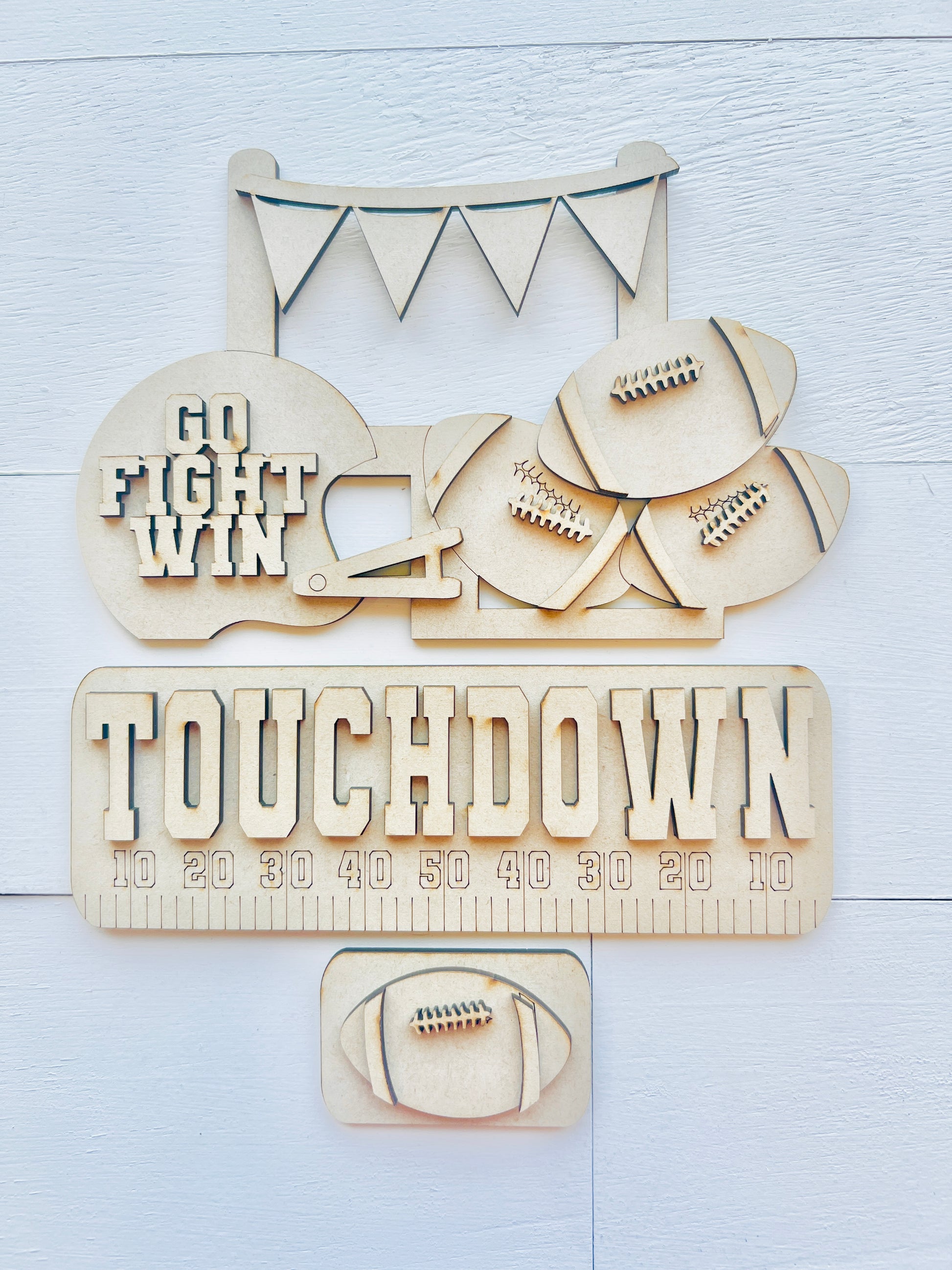 Football Truck Insert Interchangeable DIY Kit – The Ruffled Daisy