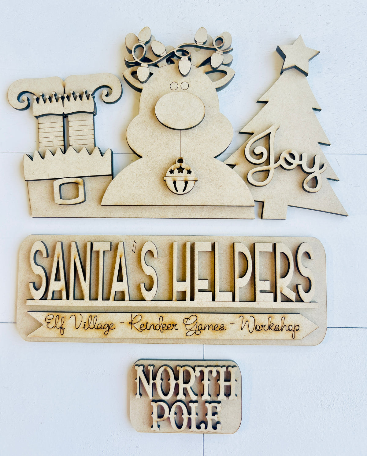Santa's Helpers Truck Insert Interchangeable DIY Kit - 433