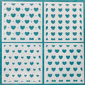 Heart Pattern Stencil Set (Large Hearts)