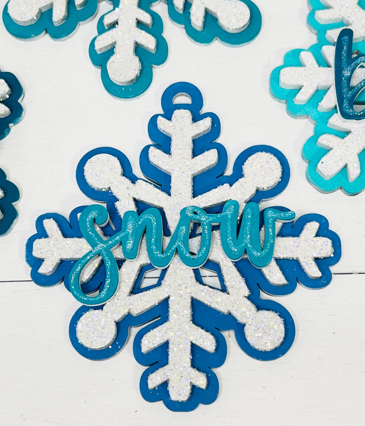 Winter Snowflakes Ornaments DIY KIT