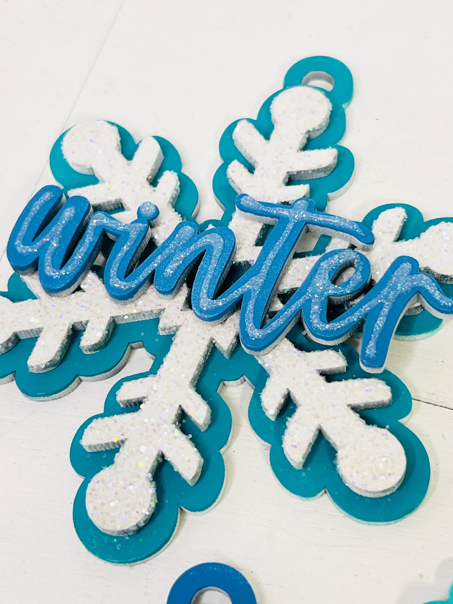 Winter Snowflakes Ornaments DIY KIT