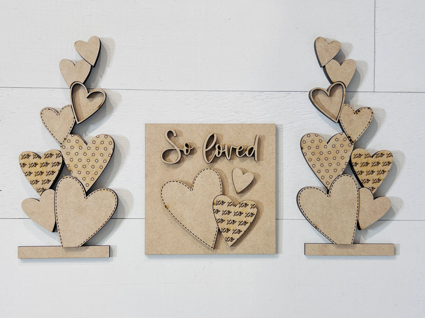 So Loved Arched Window Interchangeable Insert