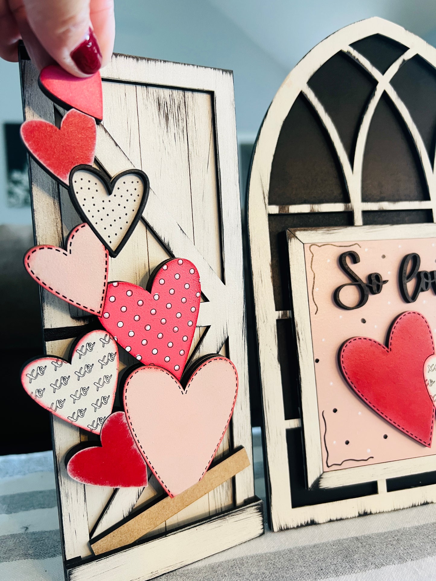 So Loved Arched Window Interchangeable Insert