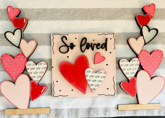 So Loved Arched Window Interchangeable Insert