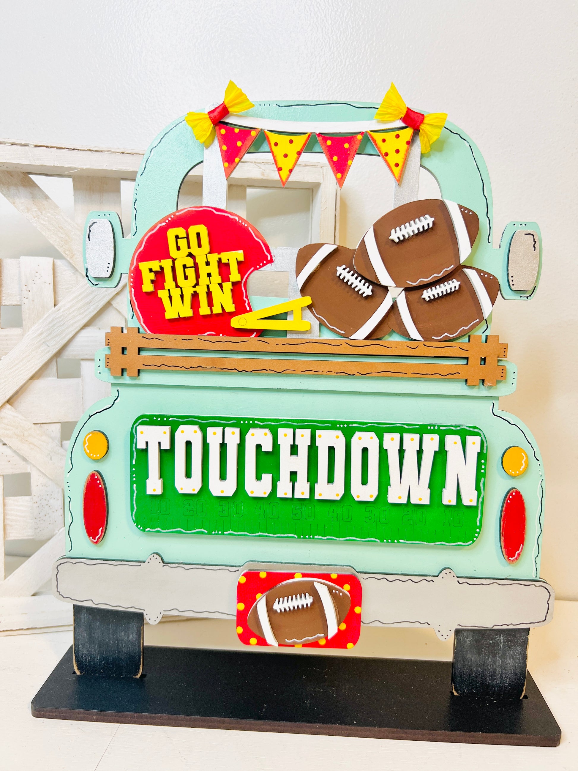 Football Truck Insert Interchangeable DIY Kit – The Ruffled Daisy