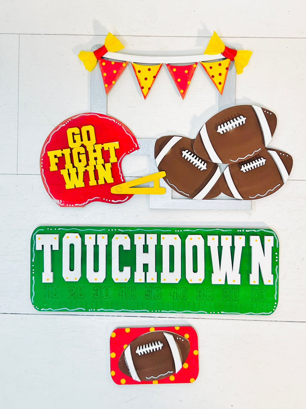 Football Truck Insert Interchangeable DIY Kit - 426