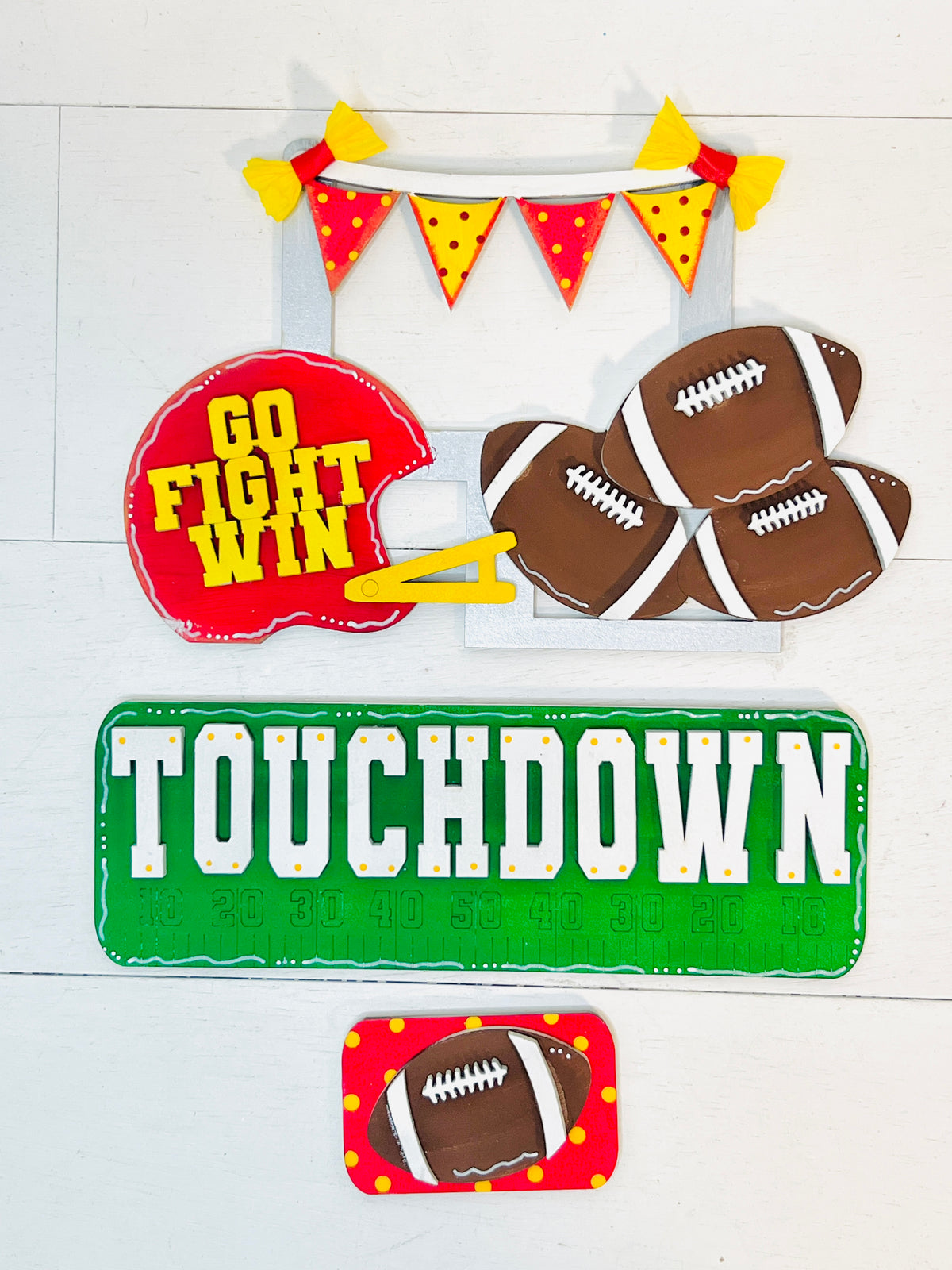 Football Truck Insert Interchangeable DIY Kit - 426