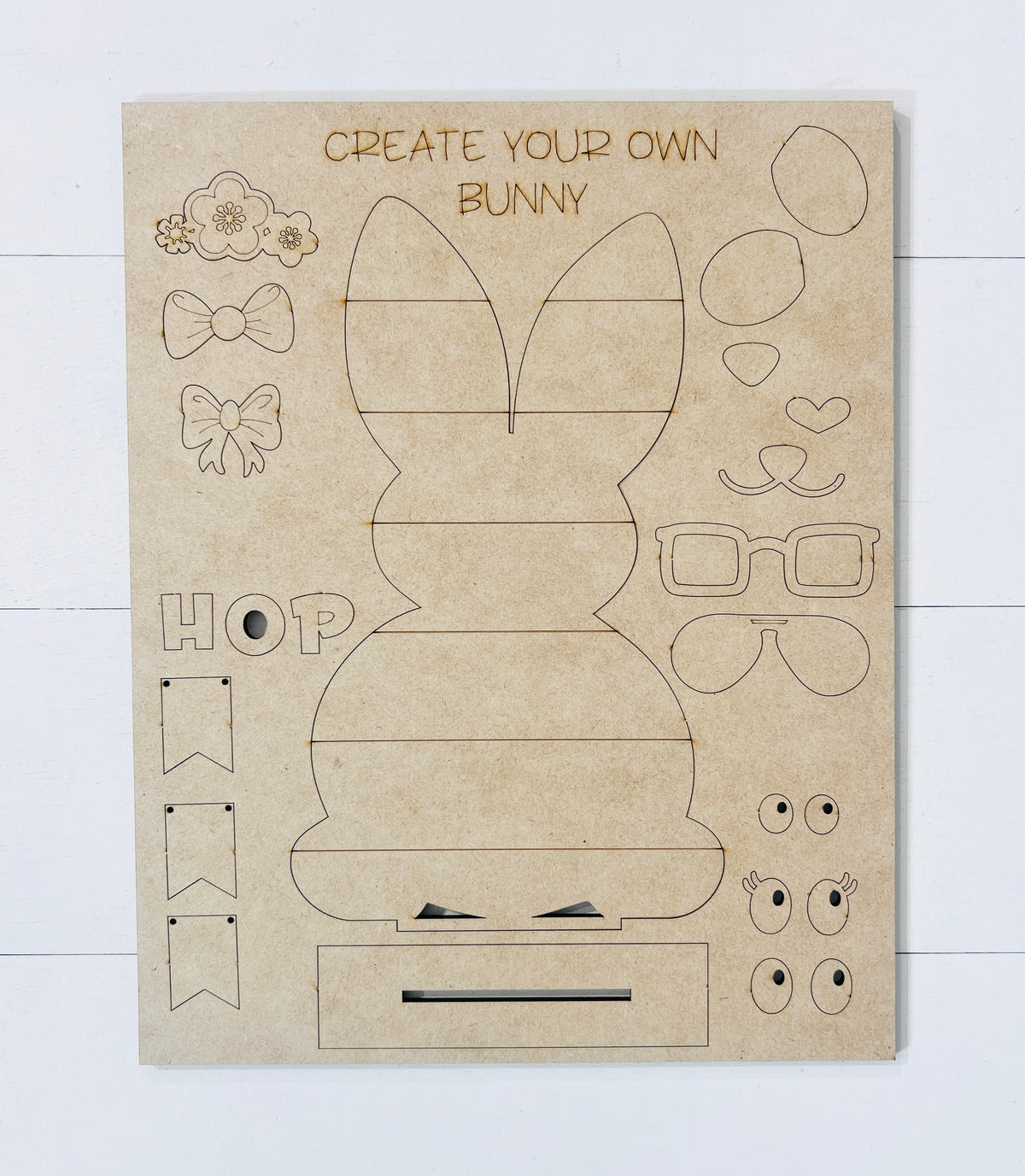 Create Your Own Bunny Pop-out - 508