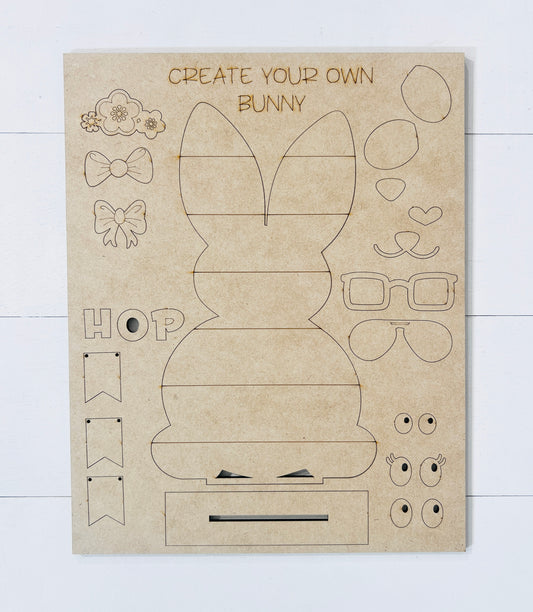 Create Your Own Bunny Pop-out