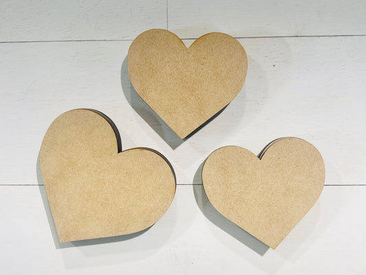 Small Heart Shelf Sitters