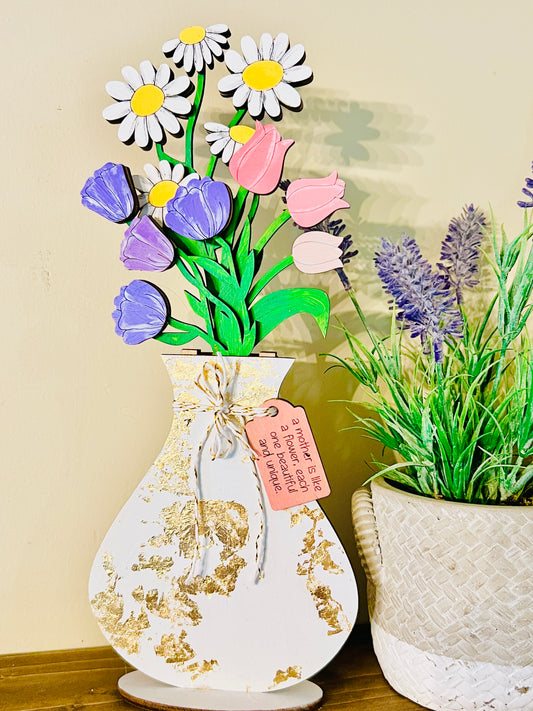 Interchangeable Flower Vase DIY KIT
