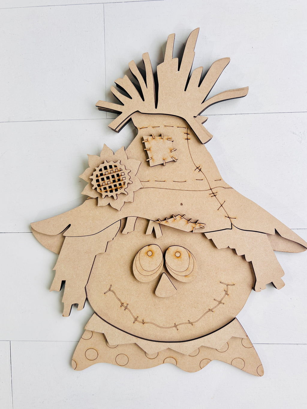 Small Scarecrow Head Hanger DIY KIT - 247