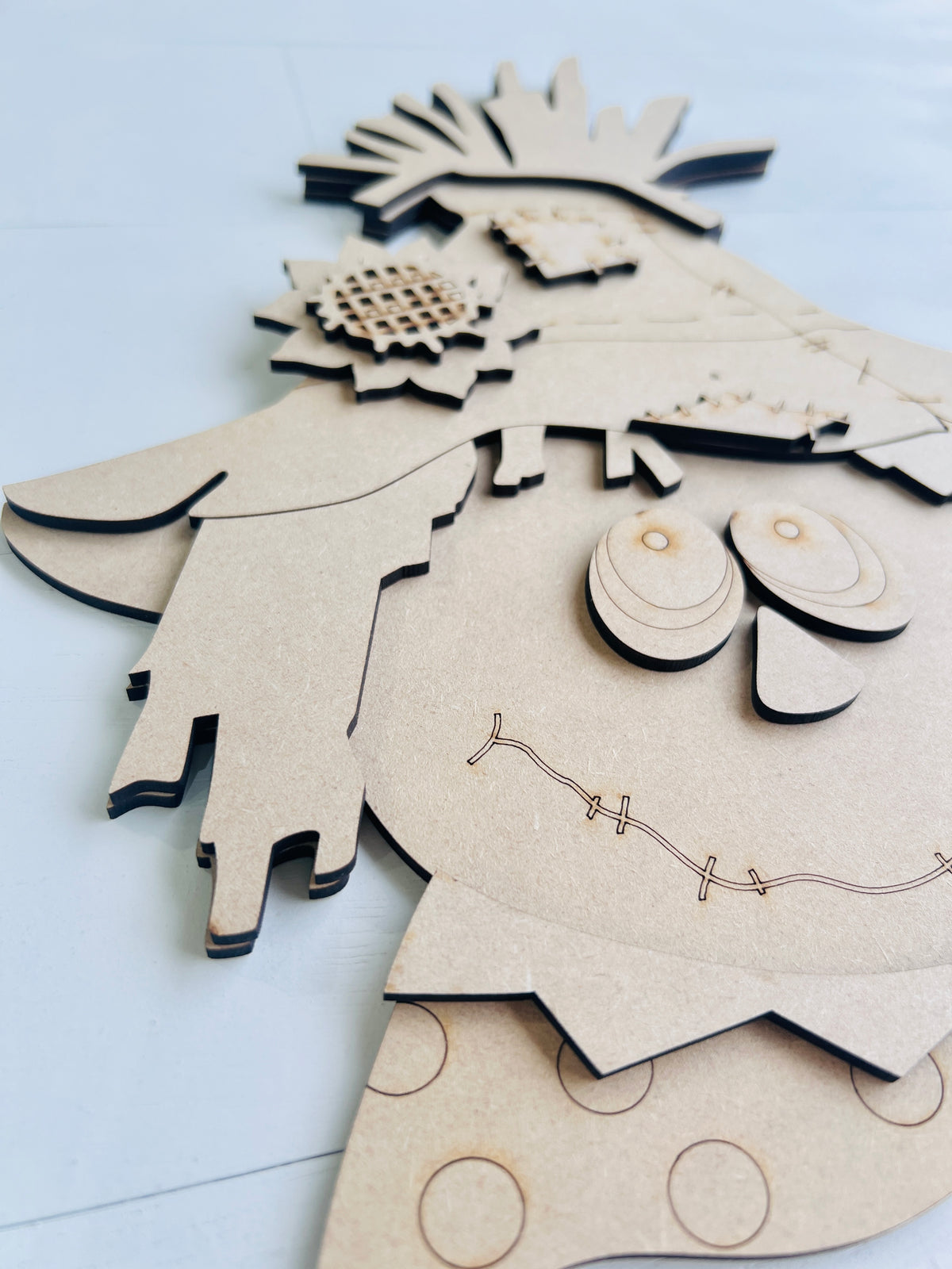 Small Scarecrow Head Hanger DIY KIT - 247