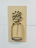 Daisy Mason Jar Leaner - 341