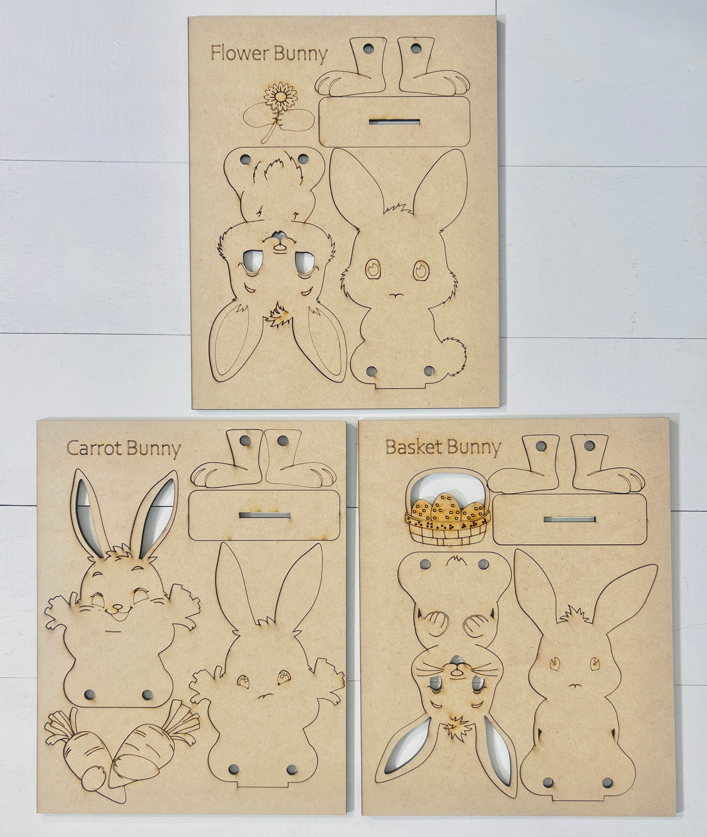 Bunny Dangling Feet Shelf Sitters