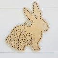 Easter Bunny Embroidery Tag / Ornament - 521